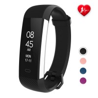 2019 new arrivals big screen slim waterproof fitness tracker smart wristband for men and women