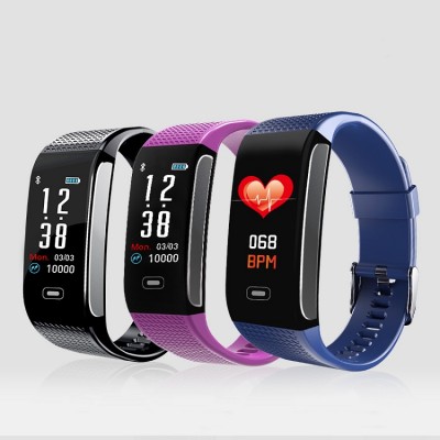 Wearable electronics blood pressure detector step counter bracelet for your health