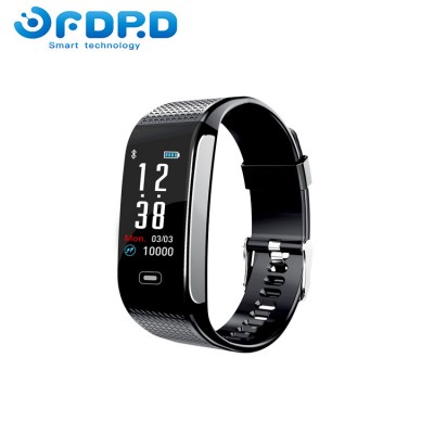 Hot model OLED tap screen sports tracker real-time health care intelligent bracelet customized color and shape